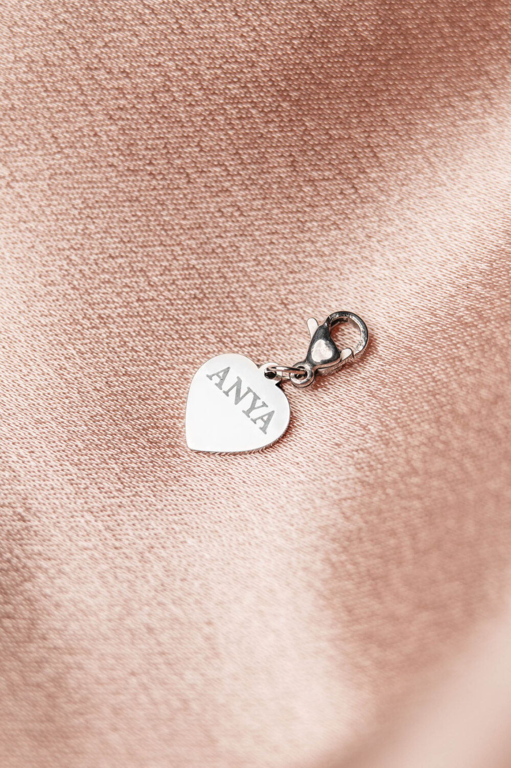 Legszebb mondat charm (szív alakú)