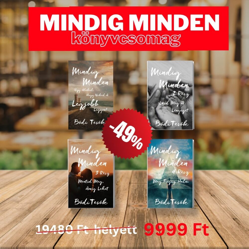 Mindig Minden könyvcsomag